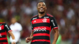 Aposte R$100 e receba R$365 se De La Cruz marcar em Palestino x Flamengo